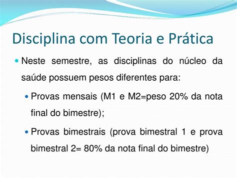 A Nota Final Para Uma Disciplina
