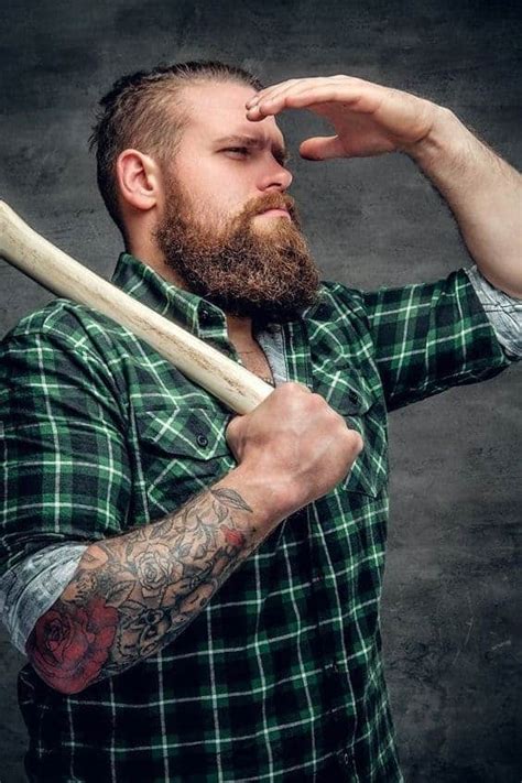 15 Hottest Lumberjack Beard Styles For 2024 Hairstylecamp