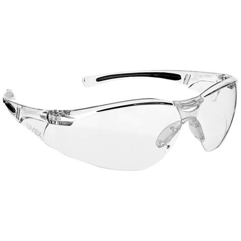 honeywell uvex a800 series anti scratch anti fog safety glasses clear frame with clear lens a800