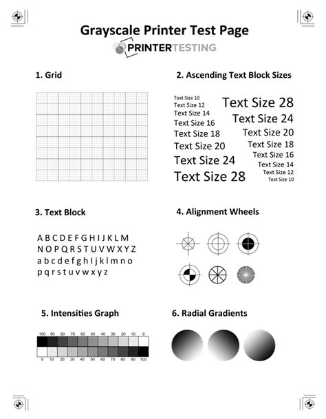 Print Test Page Online Color Or Black And White Test Page Print Test Page