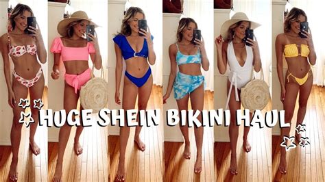 Shein Bikini Try On Haul I Bought 30 Shein Bikinis Youtube