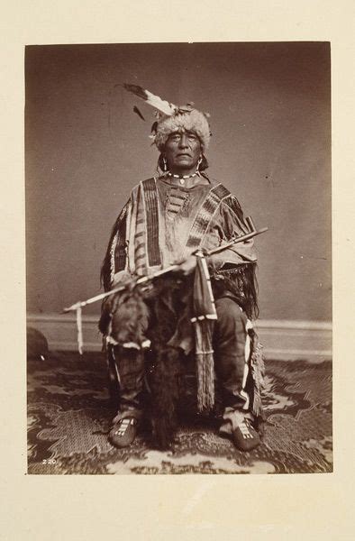 Photograph Of Longfoot Yankton Sioux Native American Leaders