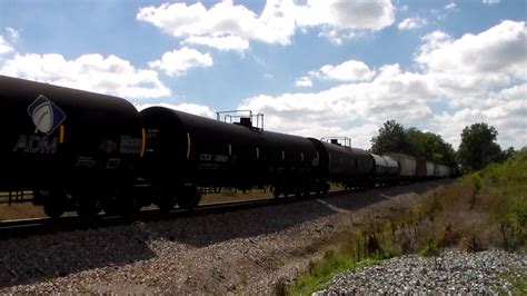 Ns 111 Eastbound At Fairfield Il 09 09 2012 Youtube