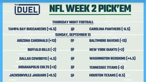Nfl Weekly Pick Em
