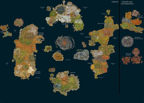 Mapas World Of Warcraftde La Década