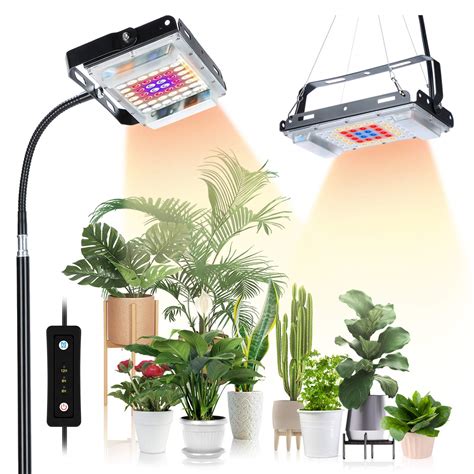Buy Led Grow Lights For Indoor S Sunico Upgraded Full Spectrum Tripod