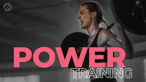 What Is Power Training Power Training Exercises Fitpage