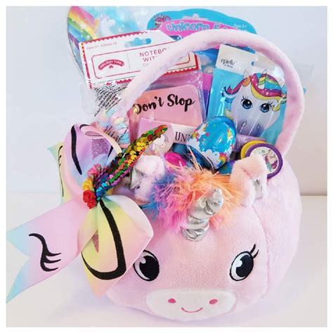 Magical Unicorn Themed Easter Plush Basket Where Can You Buy Unicorn