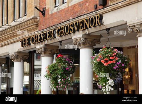 The Chester Grosvenor Hotel Eastgate Street Chester England Uk