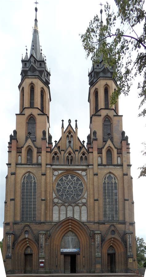 The Neo Gothic Town Hall In Ciechanów