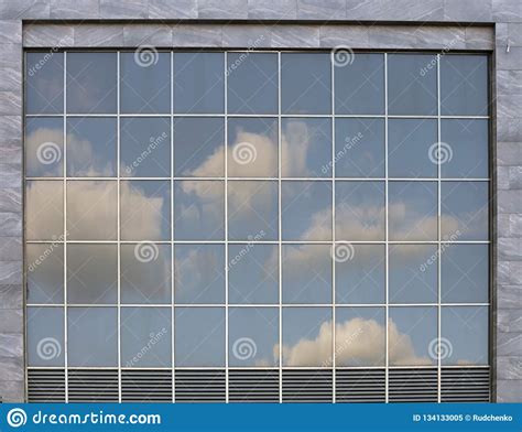 Glass Window Architecture Build Background Stock Image Image Of