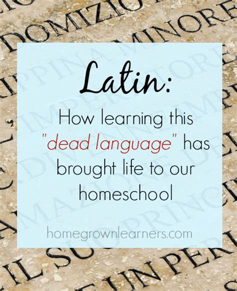 how to learn latin — homegrown learners