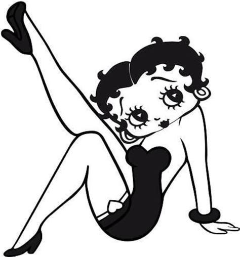 Betty Boop Decal Sexy Pin Up Vinyl Decal Funny Sticker Car