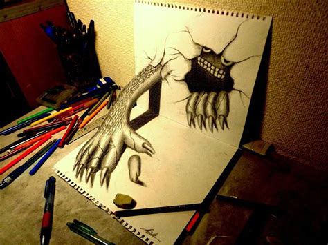 Lets Play 3d Pencil Drawings 3d Pencil Art Cool Drawings