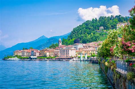 Bellagio Borgo On Lake Como Italy Romantic Lakefront And Alleys