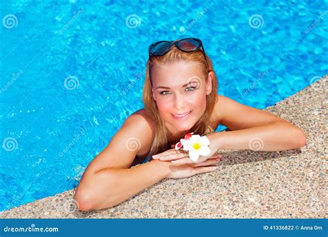 Female Enjoying Summer Holidays Stock Photo Image Of Model Holidays