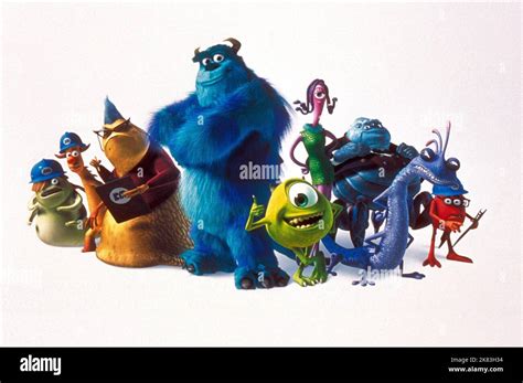 Roz Sulley Mike Celia And Randall Film Monsters Inc Monsters Inc