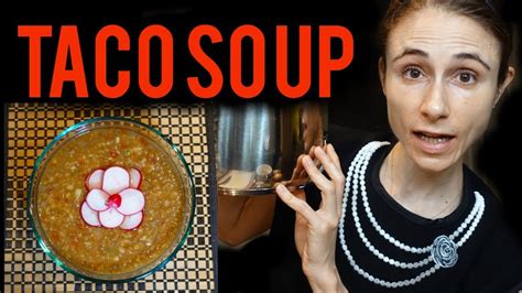 Vegan Taco Soup Recipe Dr Dray 🌮🌮 Youtube