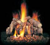 Gas Log Wood Burning Fireplace Images