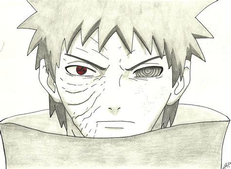 Obito Drawing By Minatouchiha4 On Deviantart