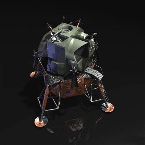 Apollo Lunar Module Lander 3d Model