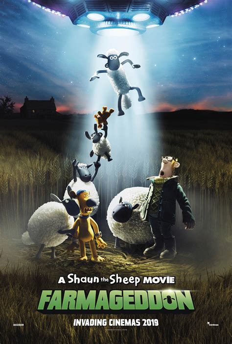 Movie theaters and filmed advertisements. Shaun the Sheep Movie: Farmageddon (2019) Poster #1 ...