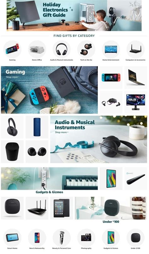 What Sales Does Amazon Com Have For Black Friday - Amazon Holiday Electronics Gift Guide 2019