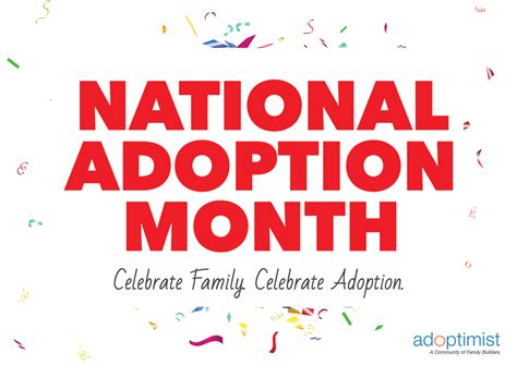November Is National Adoption Month Adopting