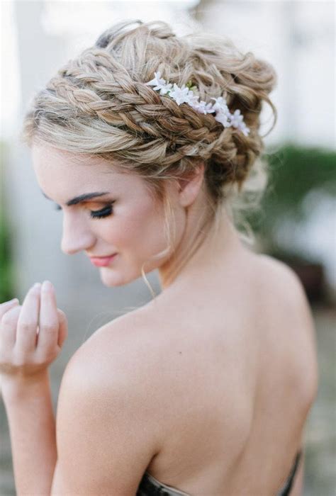 This hairstyle is one of the best at showing off your curly locks structure. Whimsical Wedding Hairstyle Ideas for Long Hair