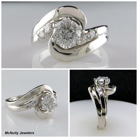 This Gorgeous White Gold And Diamond Ring Was Created To Celebrate A