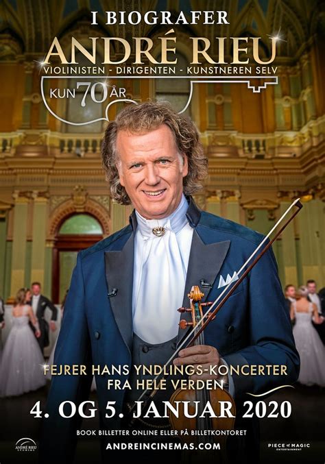 Valsekongen Fylder 70 år André Rieu Fejrer Det I Biografen