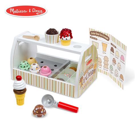 Melissa And Doug Scoop And Serve Ice Cream Counter