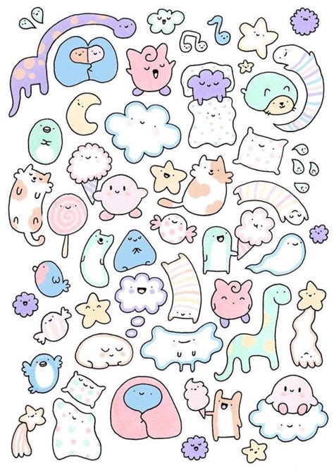 Apprenez à dessiner kawaii mignon, étape par étape, comme un professionnel! 1001 + idées faciles pour faire un dessin kawaii mignon ...