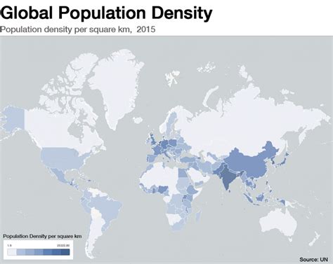 These Are The Worlds Most Densely Populated Countries World Economic