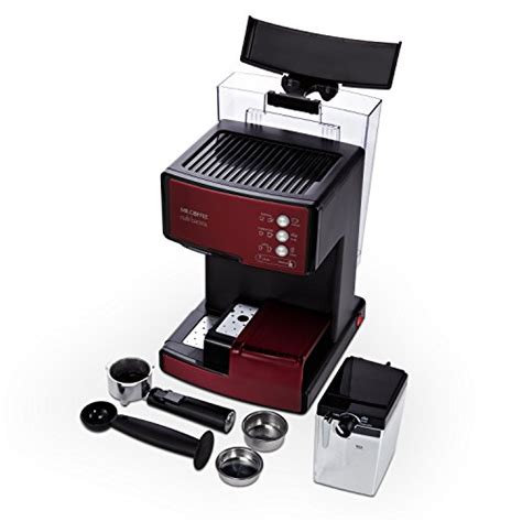 Mr Coffee Cafe Barista Espresso And Cappuccino Maker Red Bvmc