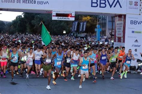 Ganan Mexicanos Medio Maratón De Cdmx