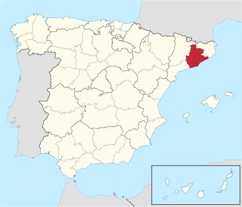 Mapa De Barcelona Provincia Municipios Turístico Carreteras De