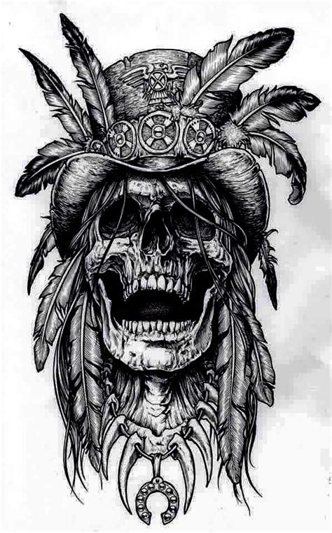 Skull Tattoo Pencil Drawing Bestpencildrawing