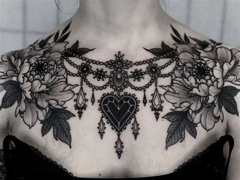 Top 79 Gothic Chest Tattoos Latest Thtantai2