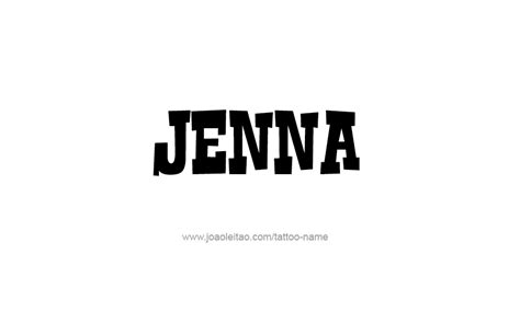 jenna name tattoo designs name tattoo designs name tattoos name tattoo