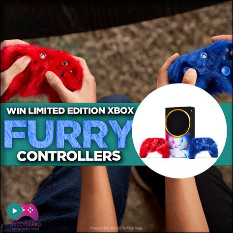 Win This Custom Xbox Series S With Furry Controllers Wtf What The Fur