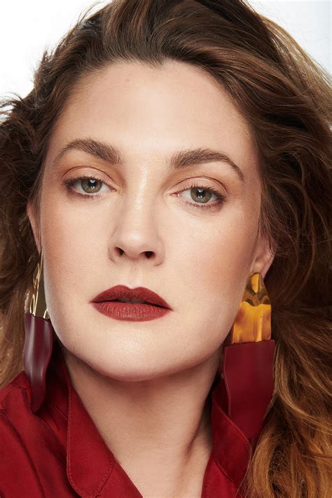 Drew Barrymore Marie Claire Australia Cover Flower Beauty Editorial April 2019 By Jamie Nelson