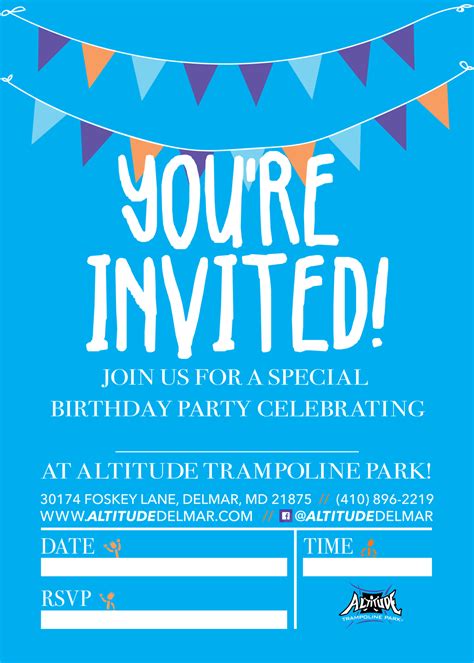 Birthday Parties Altitude Trampoline Park Delmar