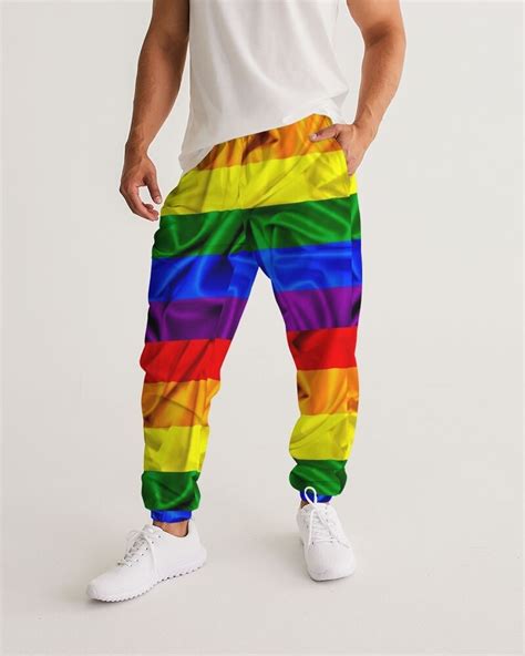 Gay Pride Rainbow Flag Mens Track Pants