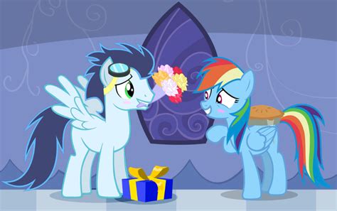 Soarin Y Rainbow Dash Enamorados By Albertlopez1830 On Deviantart