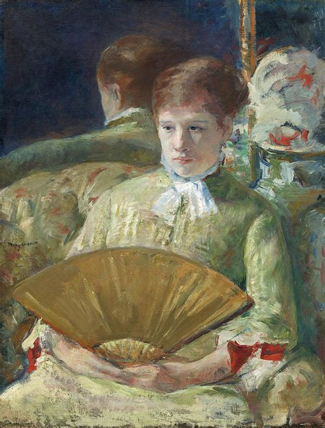 Cassatt painted the first in 1877, shortly after she met miss ellison through their mutual friend, louise waldron elder (later mrs. Miss Mary Ellison Painting by Mary Cassatt