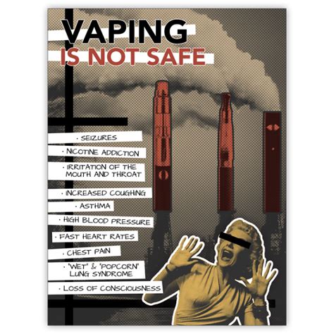 Vaping Is Addictive Poster Prevention Education Resources