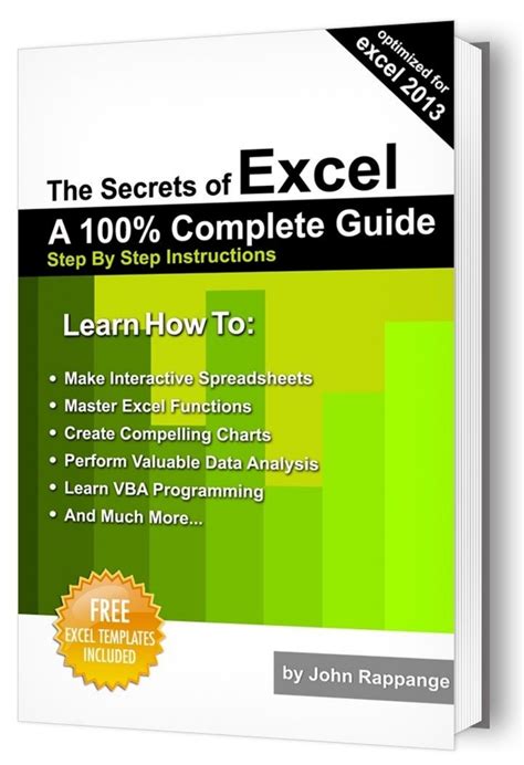 Free Ebook The Secrets Of Excel Excel Guide King Of Excel