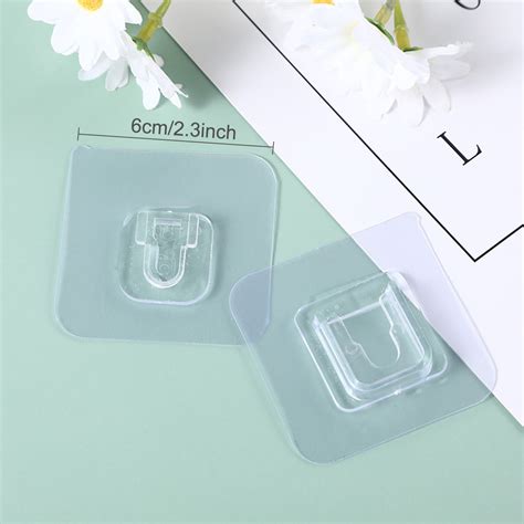 Double Sided Adhesive Wall Hooks Home Life Door Hangging Hooks