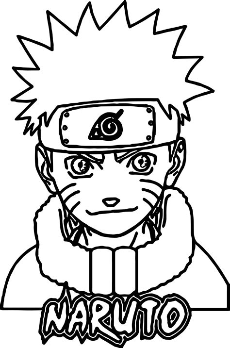 Nice Anime Naruto Coloring Page Cute Coloring Pages Free Kids